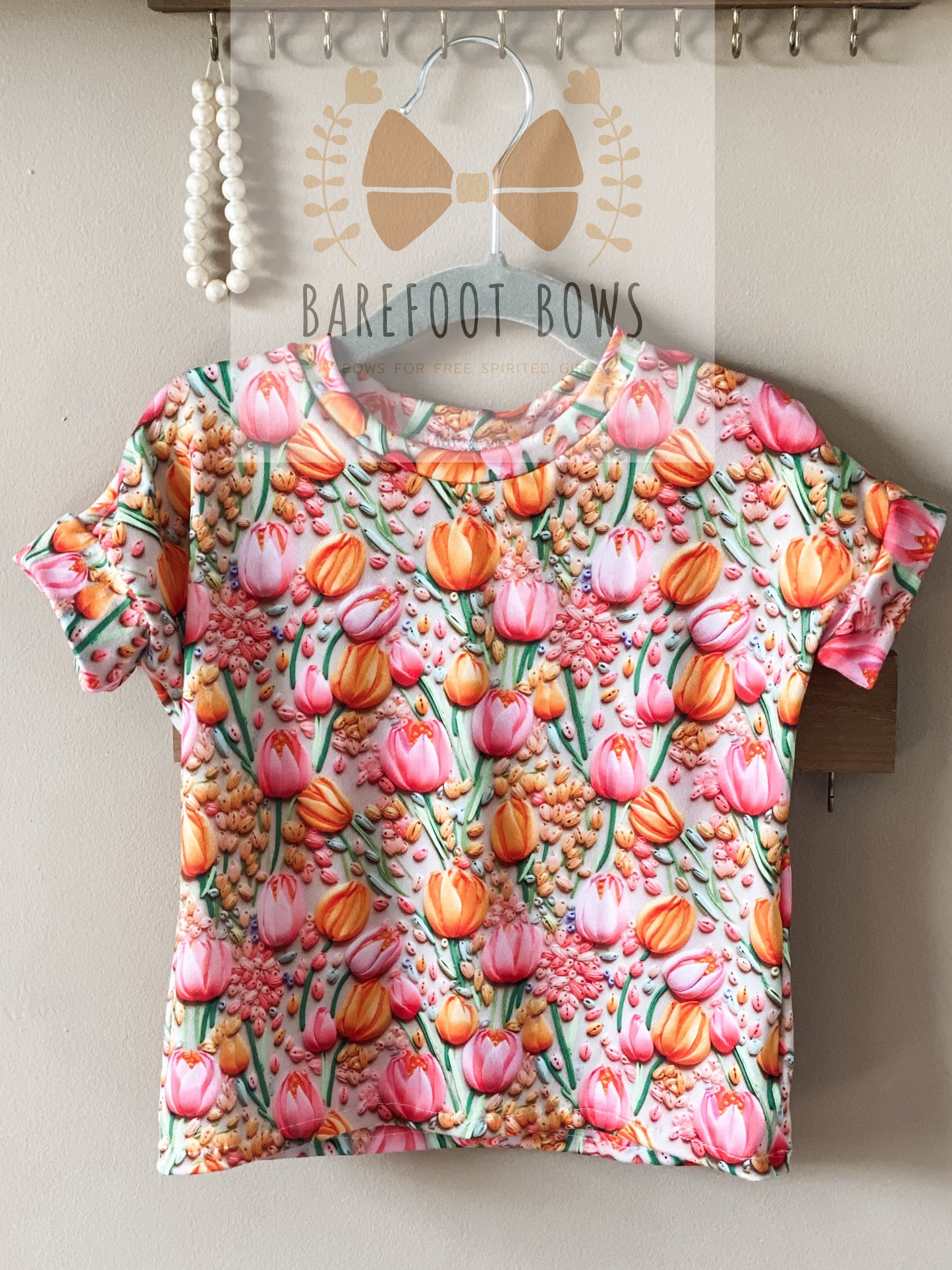 Frolicking in the Tulips Tee