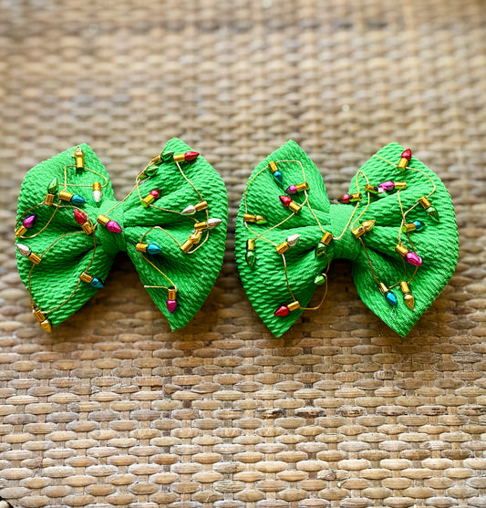 Christmas Lights Bows