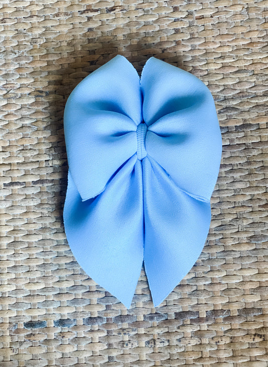 Swim Bow Powder Blue