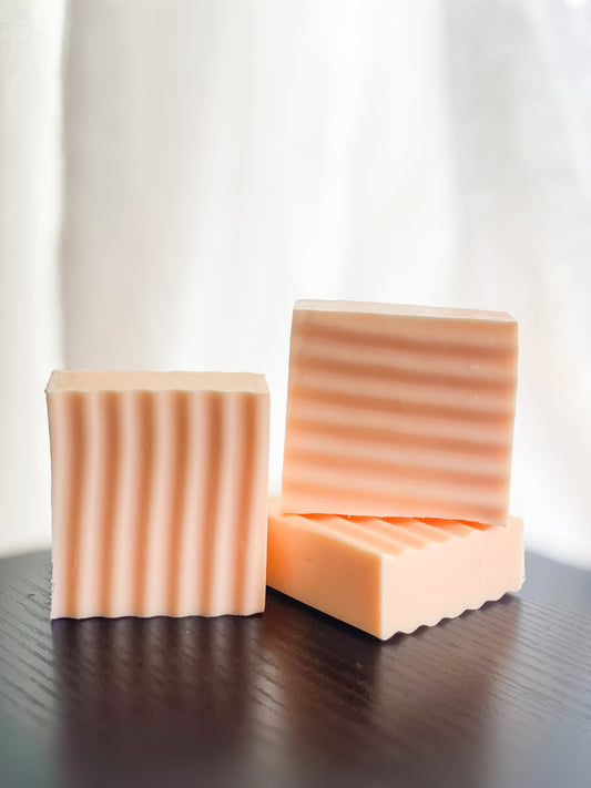 Orange Creamsicle Ice Cream Soap Bar