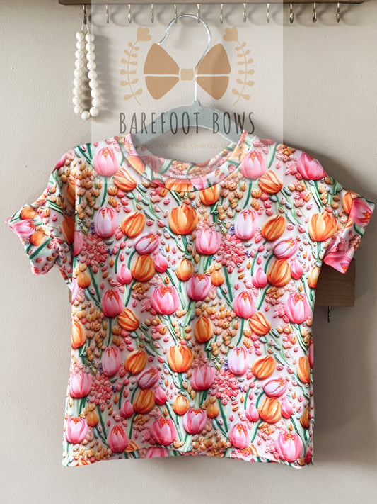 Frolicking in the Tulips Tee
